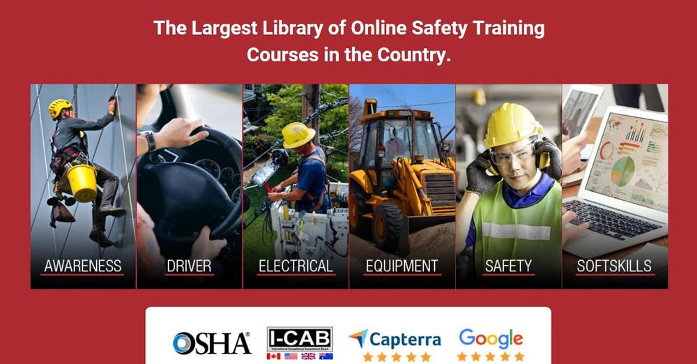 With online safety training courses from 100+ partner organizations, we have the perfect course for your business and your employees. Your team can attend safety compliance training from anywhere, any time. Browse our full course library here: bit.ly/43P6E34 
#eLearning