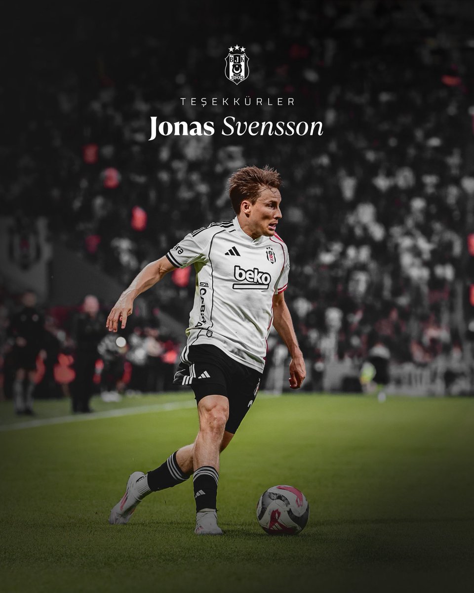 Resmi Açıklama | Jonas Svensson

🔗 bjk.com.tr/tr/haber/93320