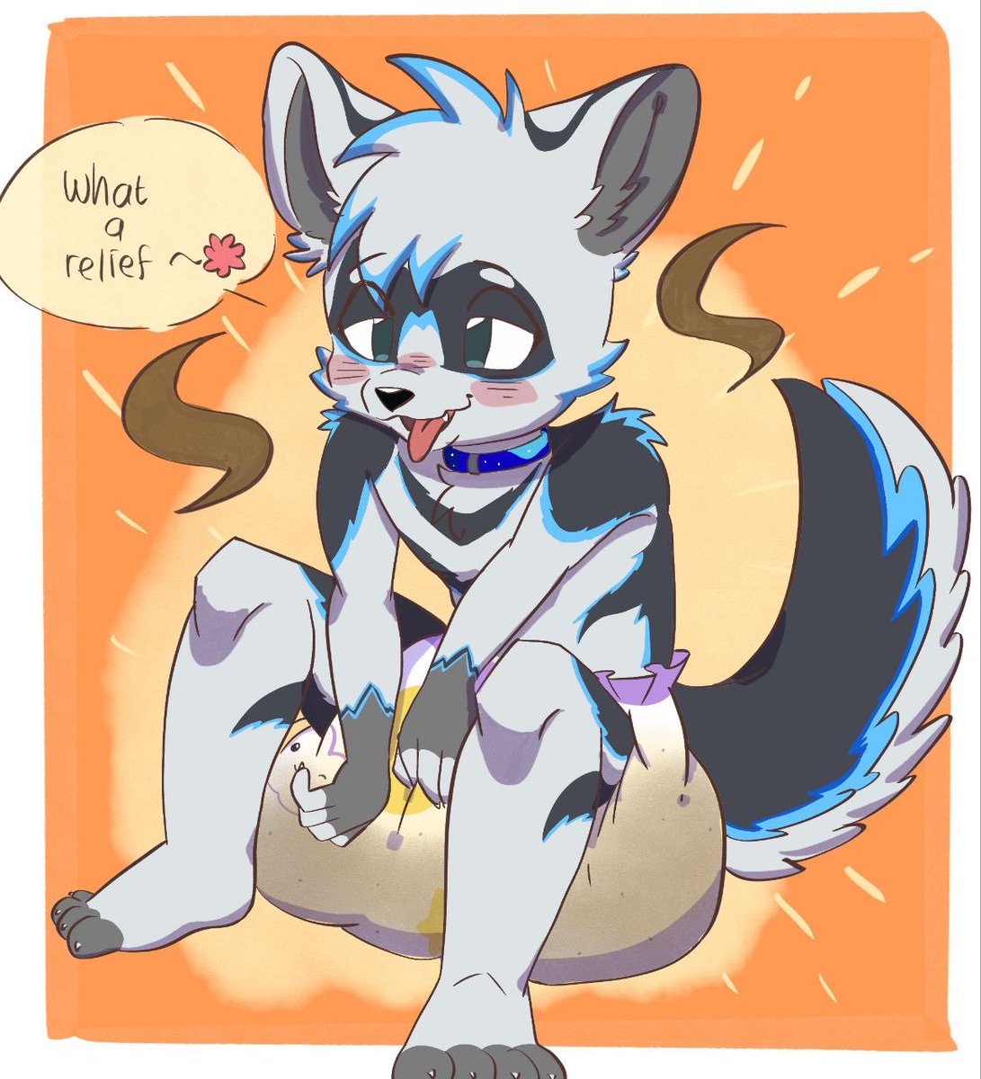 I learned this cool trick to make a tummy ache go away! Might need some help with changies after tho… 🙈

Adorable art by 🎨:<a href="/kaitzunema/">💕coopitchu💕</a>