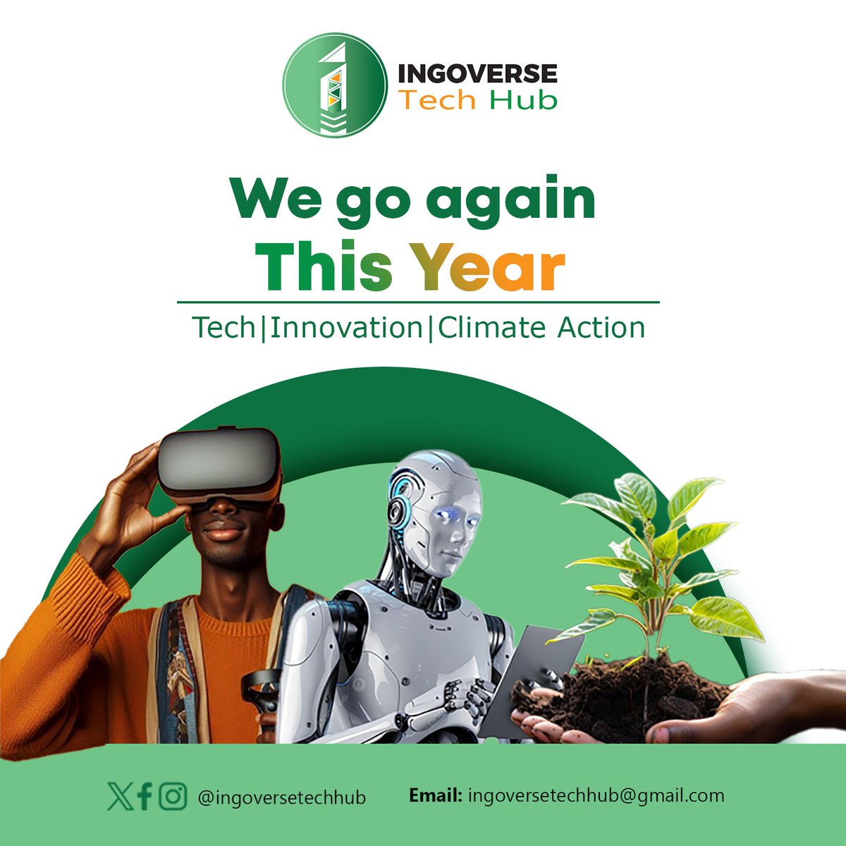 We go again this year. 
Tech,  Innovation and Climate Action. 
#techrevolution #innovation2025