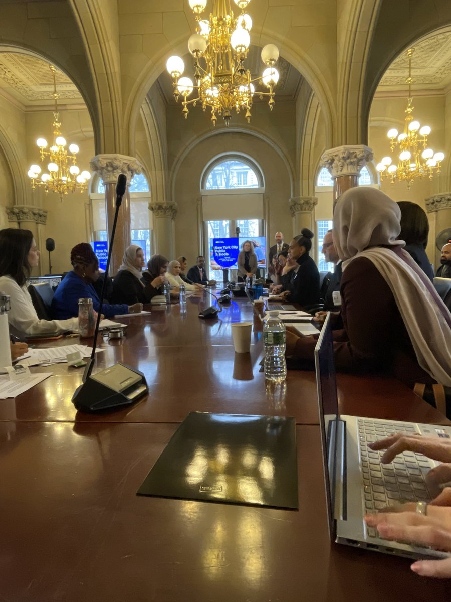 We were pleased to welcome the UAE Ministry of Education delegation during their visit to NYC public schools. The exchange highlights NYC’s commitment to sharing best practices and strengthening global partnerships. #GlobalNYC #NYCatUN