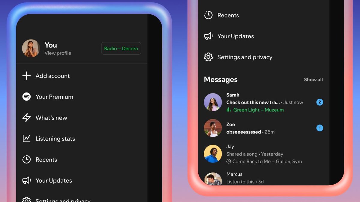 GNT_fr's tweet image. Spotify déploie le partage d'écoute en temps réel avec Messages generation-nt.com/actualites/spo… #Spotify #Messages