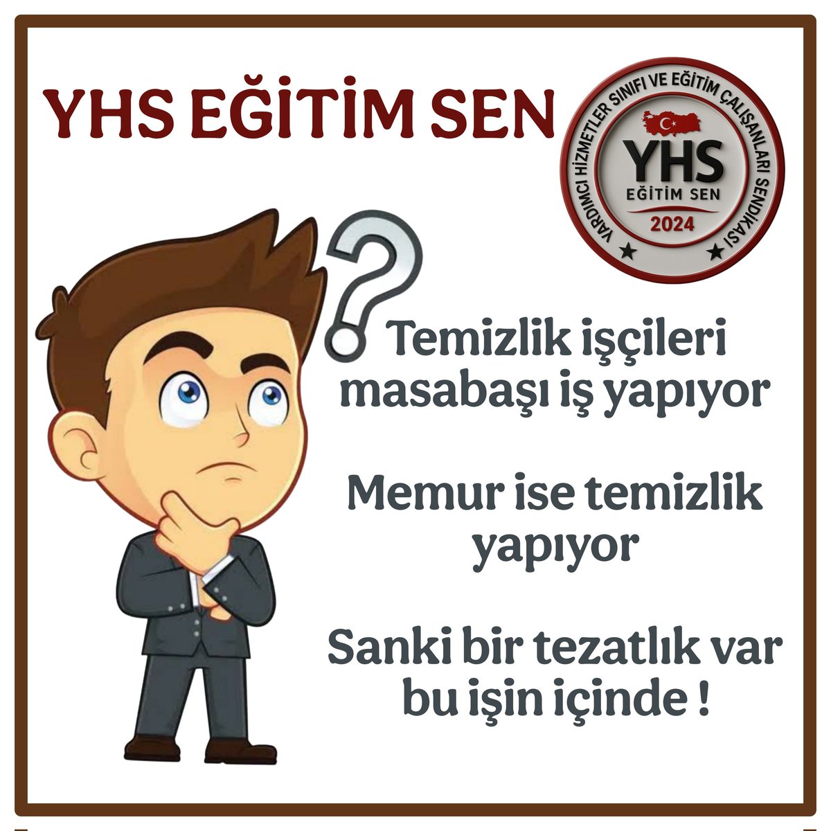 #Yardımcıhizmetlerkaldırılsın