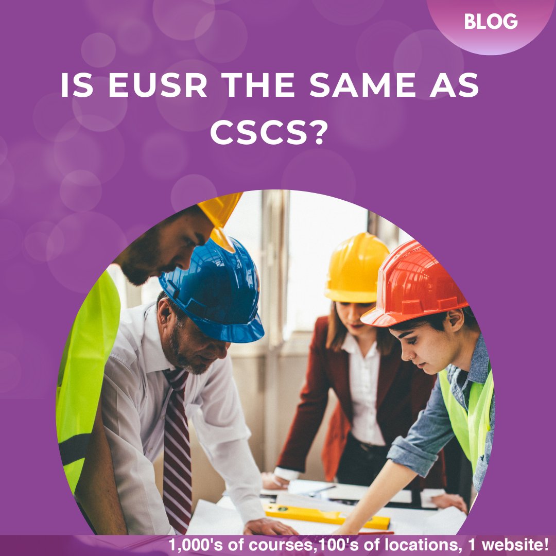 If you work in utilities, construction, or infrastructure, you’ve probably heard both #EUSR and #CSCS mentioned; but they’re not the same. Our latest blog breaks down what each card is, how they differ, and when you might need one or both.

Read more:
bookmycourse.co.uk/articles/is_eu…