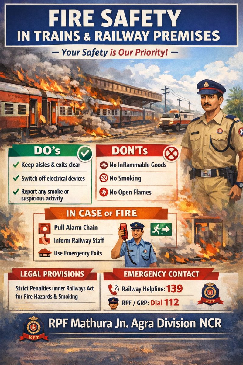 RPF POST MATHURA (@rpfpcmtj) on Twitter photo 
