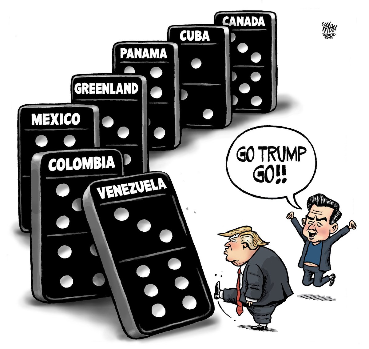 TheoMoudakis's tweet photo. Please enjoy my cartoon in today's @TorontoStar https://t.co/Q2TdotG8nW