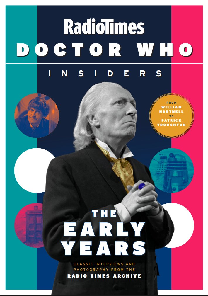DoctorWhoPN's tweet image. Radio Times has a new bookazine covering the early years of Doctor Who with the First and Second Doctors. See replies for link.