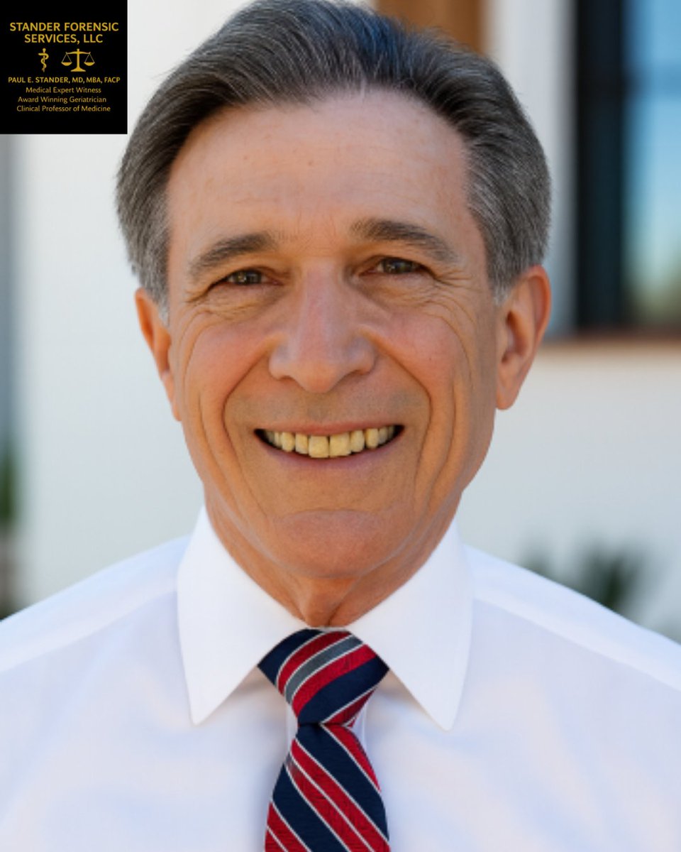 pestander15's tweet image. Gain a litigation edge with Dr. Paul Stander—expert in geriatrics, internal medicine, and facility operations. Benefit from executive clinical insight for complex cases. 

🌐 standerforensicservicesllc.com

#ExpertWitnessServices #GeriatricCare #FacilityNeglect