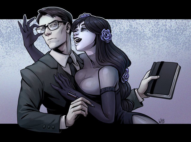 "Come here, four-eyes, I'm thirsty."