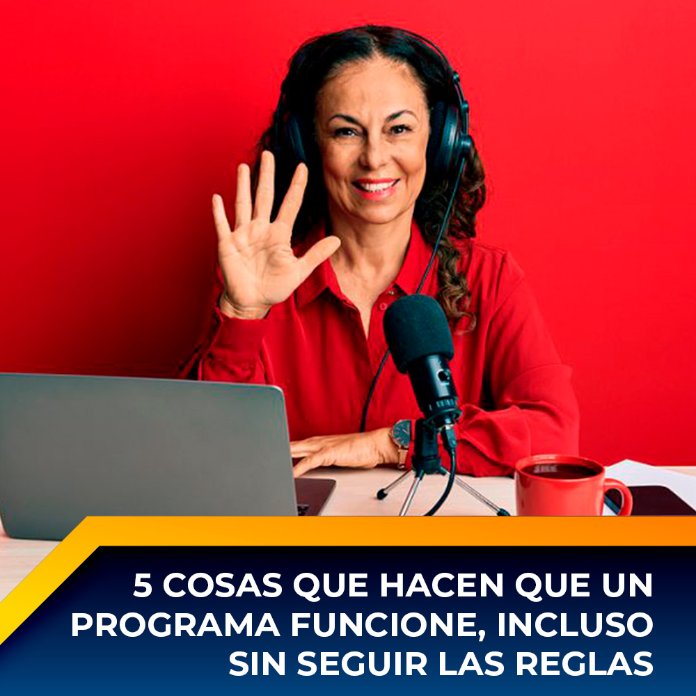 🔊🔥 ¿Qué es eso que hace que un programa funcione, aunque no sea “correcto”? 👀🎙️

#Radio #GenteDeRadio #CreatividadAlAire #TalentoRadial #RadioEnVivo #ProgramasDeRadio

👉 radionotas.com/2026/01/07/5-c…