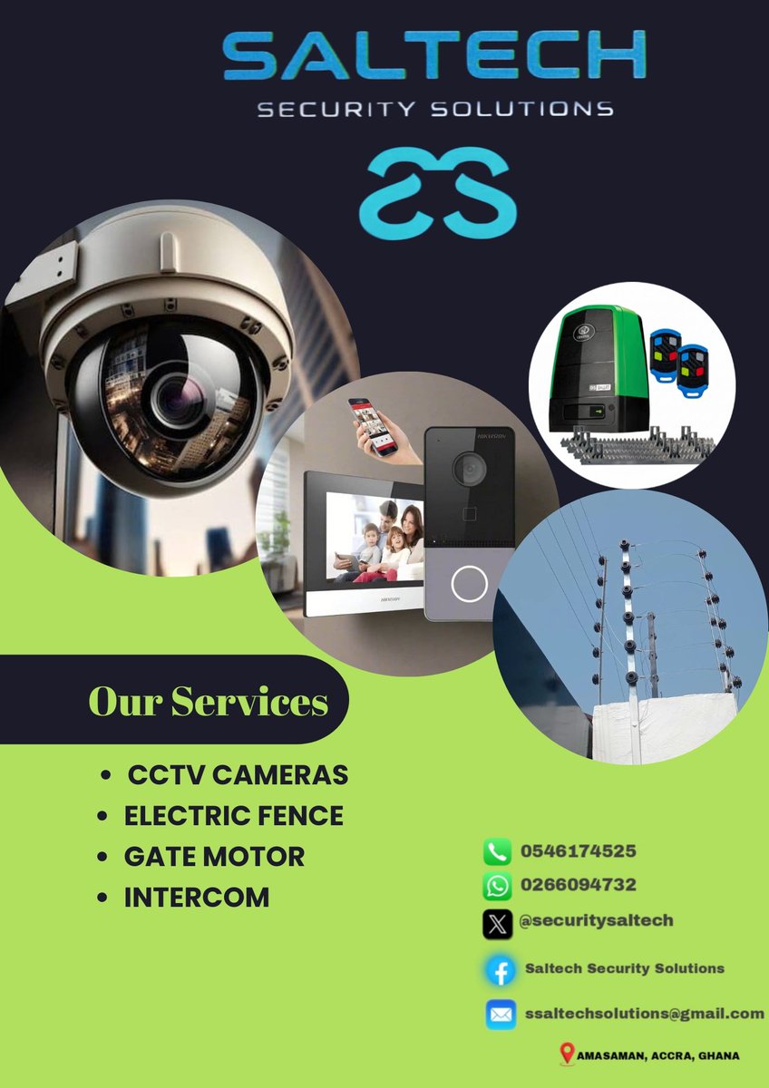 Kwabenaholic's tweet photo. The wait is over. After seven years of building toward this moment, I’m officially launching my own venture.
I’d truly appreciate your support and recommendations.
Please follow my business page @SecuritySaltech for quality work and solid results. #SaltechSecurity https://t.co/3SgMrlbwil