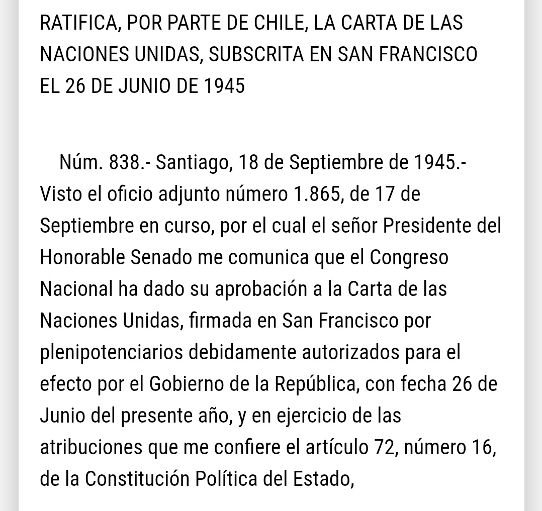 Te explico <a href="/Diego_Schalper/">Diego Schalper 🇨🇱</a>. <a href="/GabrielBoric/">Gabriel Boric Font</a> lo que ha hecho es denunciar la violación de la Carta de la ONU por parte del delincuente <a href="/realDonaldTrump/">Donald J. Trump</a>. La Carta de la ONU es ley chilena. Por tanto no solo es correcto, sino que es su deber. La vergüenza son los cómplices como tú