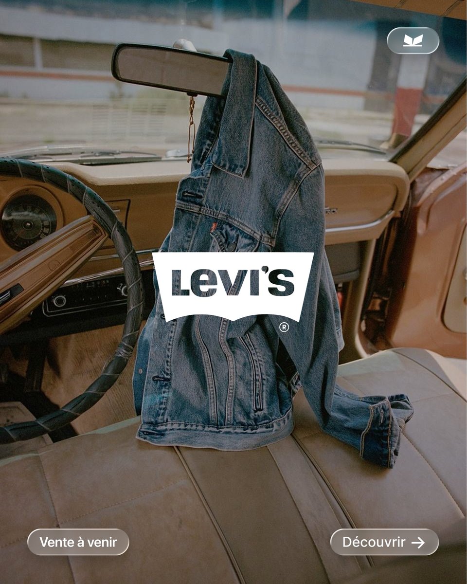 sampleapp_co's tweet image. Hello la team ! 

Le drop Levi’s est dispo ce soir à 20h sur l’app 🤩

La sélection sera dispo jusqu’au 17 janvier 2026 à 20h, alors soyez prêts ⏳

Premier arrivé, premier servi !
Ici pour cop : onelink.to/sneakmartapp