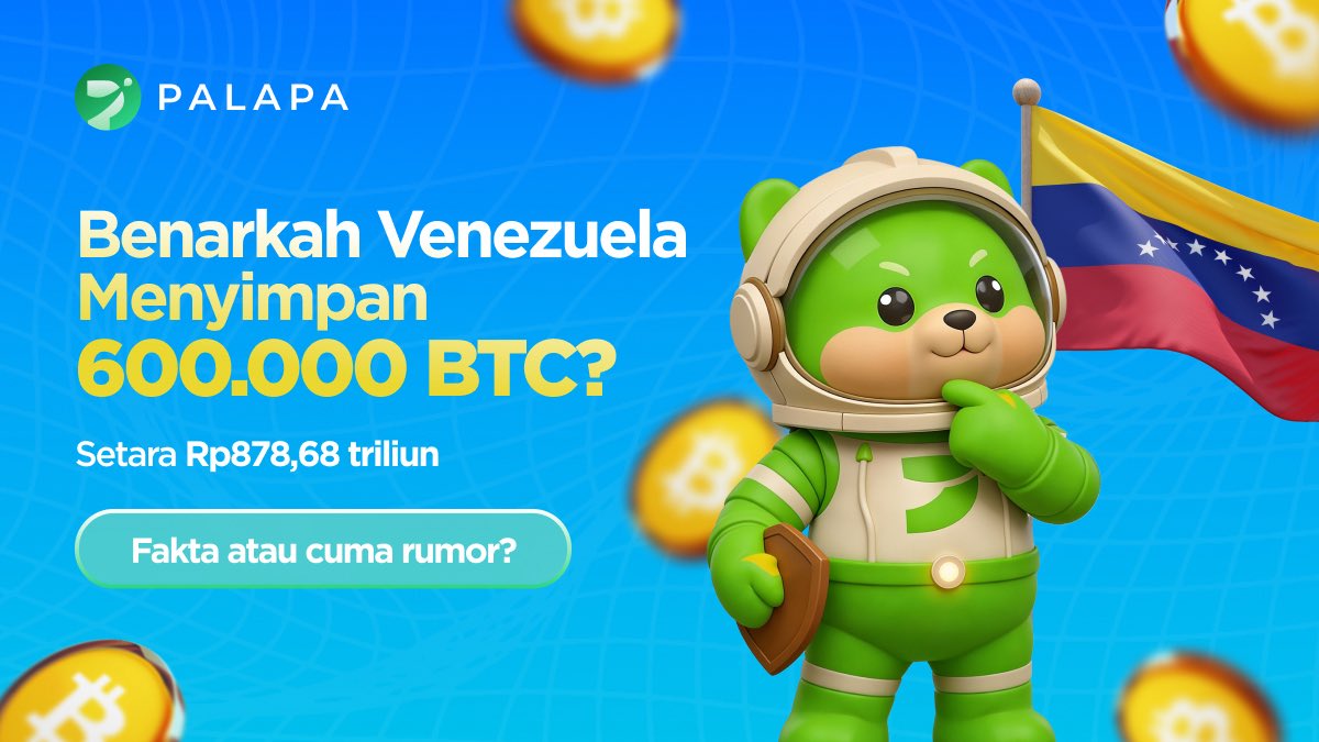 💰 Venezuela diklaim simpan 600.000 BTC (~Rp878 T)?

Faktanya, belum ada bukti on-chain atau alamat wallet publik yang bisa diverifikasi. Klaim ini masih spekulatif tetap kritis dan DYOR.

#Bitcoin #CryptoNews #PLPA