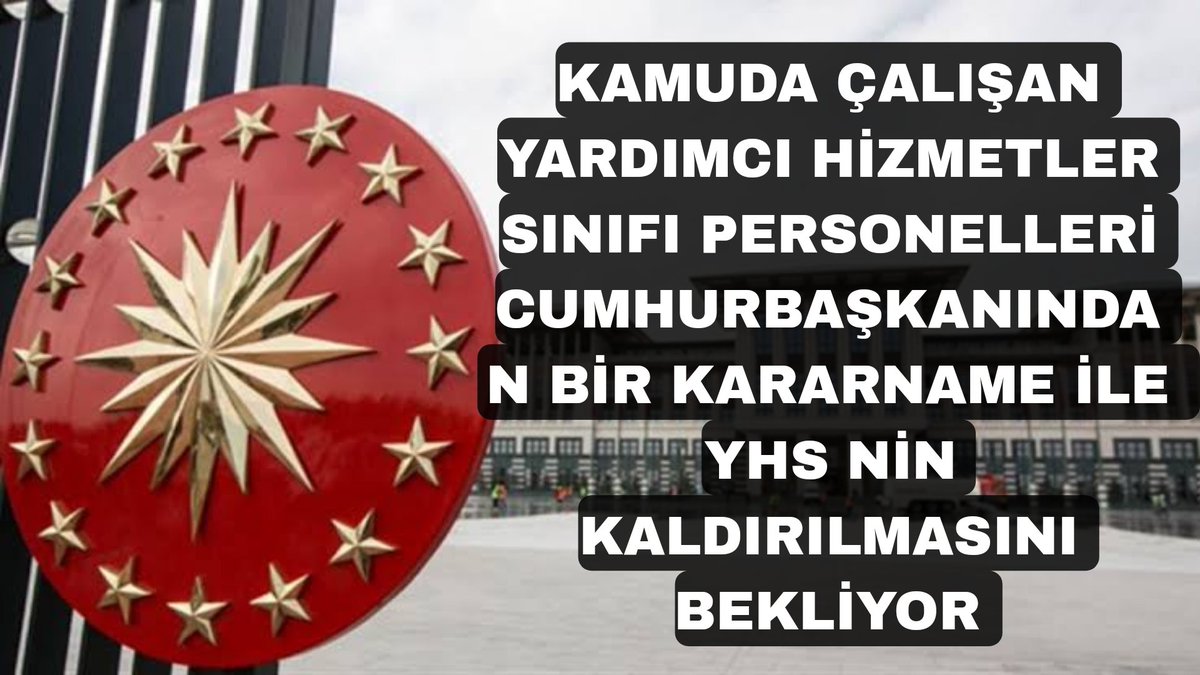 #Yardımcıhizmetlerkaldırılsın
