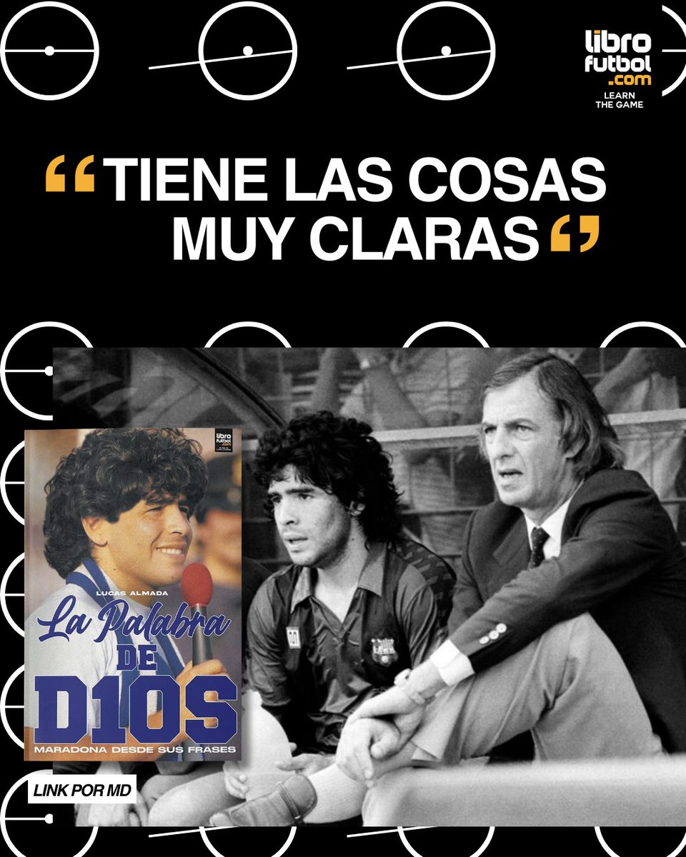 LIBRO_FUTBOL's tweet image. ⚽️ Como el título lo indica, palabra de Dios, palabra santa de Diego Armando Maradona.

🏆 "La Palabra de D10S" recopila frases célebres de Maradona.

📚 Consigue sus libros en: librofutbol.com

#Maradona #DiegoMaradona #Napoli #Argentina #Futbol