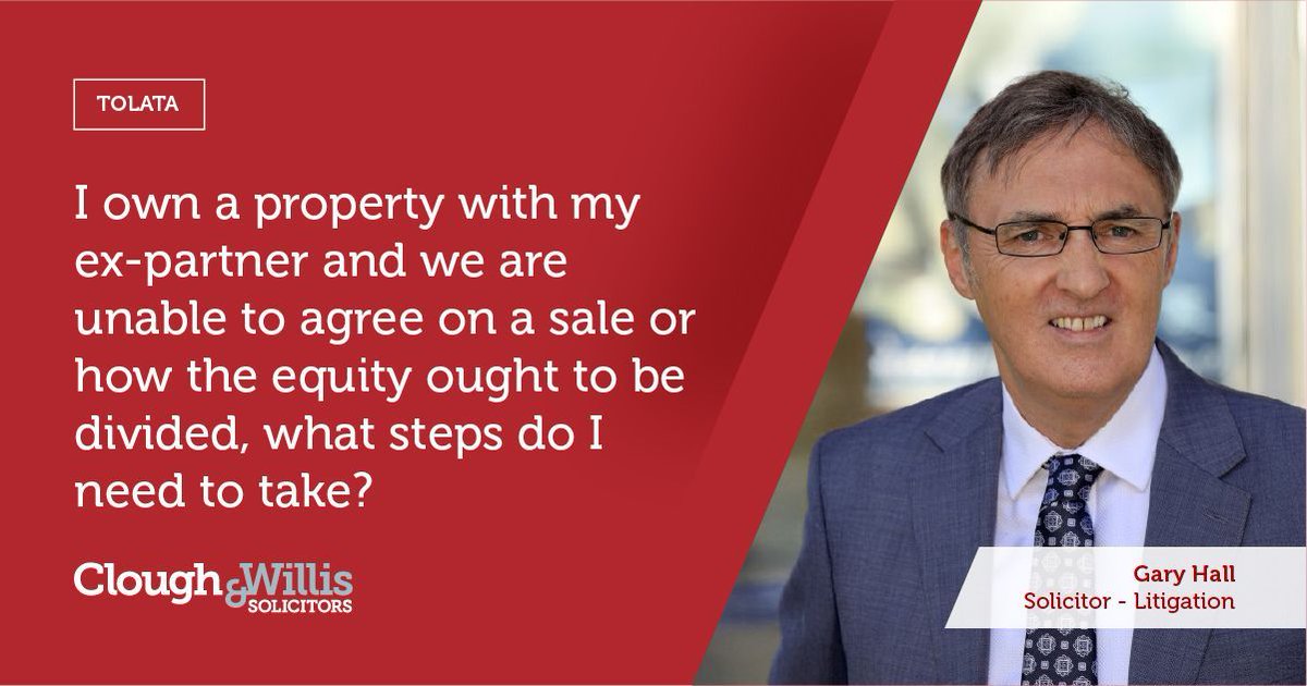 BurySolicitor's tweet photo. “I own a property with my ex-partner and we can’t agree on a sale or how the equity should be divided—what steps do I need to take?” 

Gary Hall explains how TOLATA helps resolve disputes over ownership and division.
Watch now: https://t.co/JxMrD9C0v7 

#PropertyLaw #TOLATA https://t.co/yeKuNxEed7