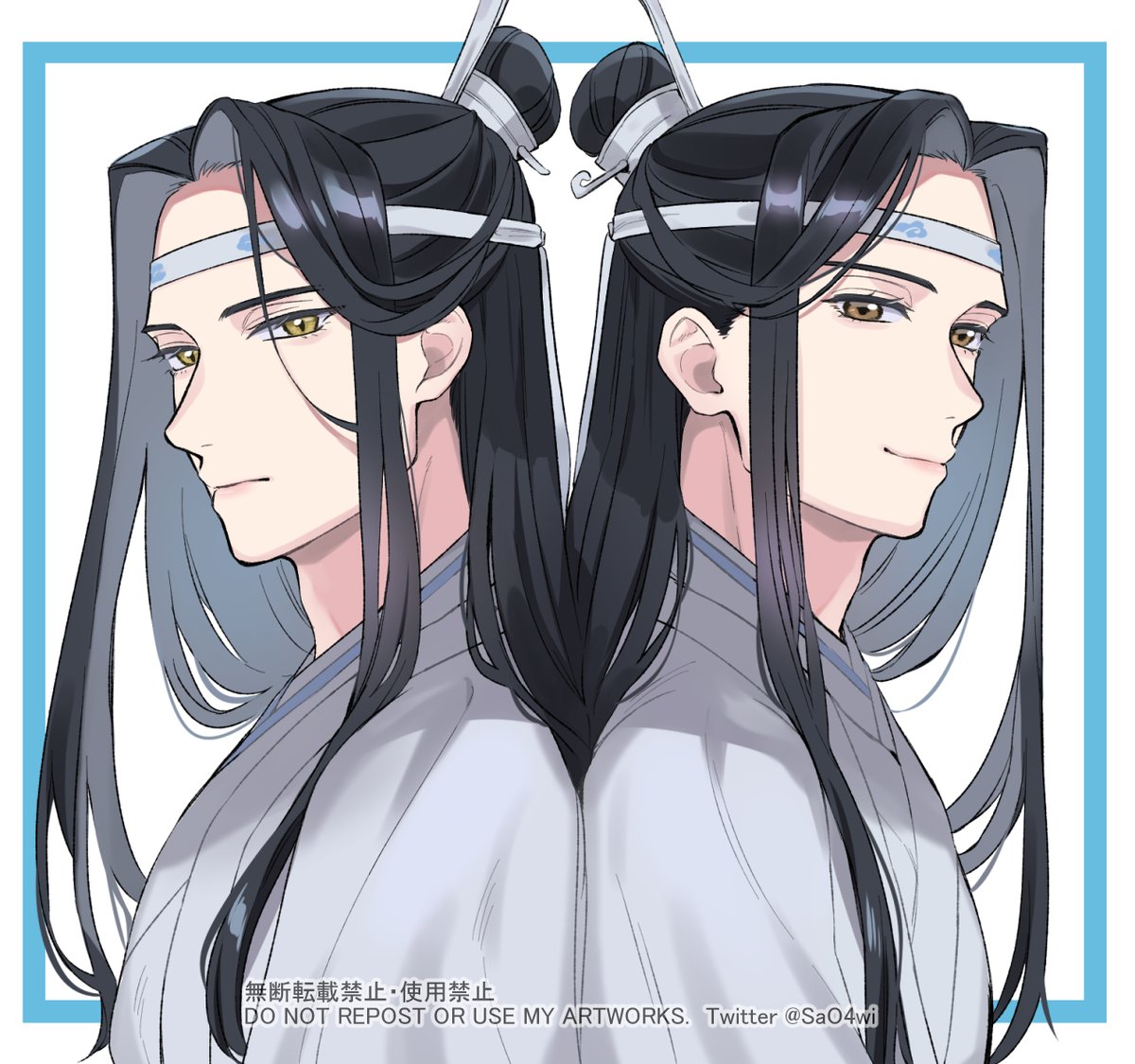 SaO4wi's tweet image. 藍氏双璧