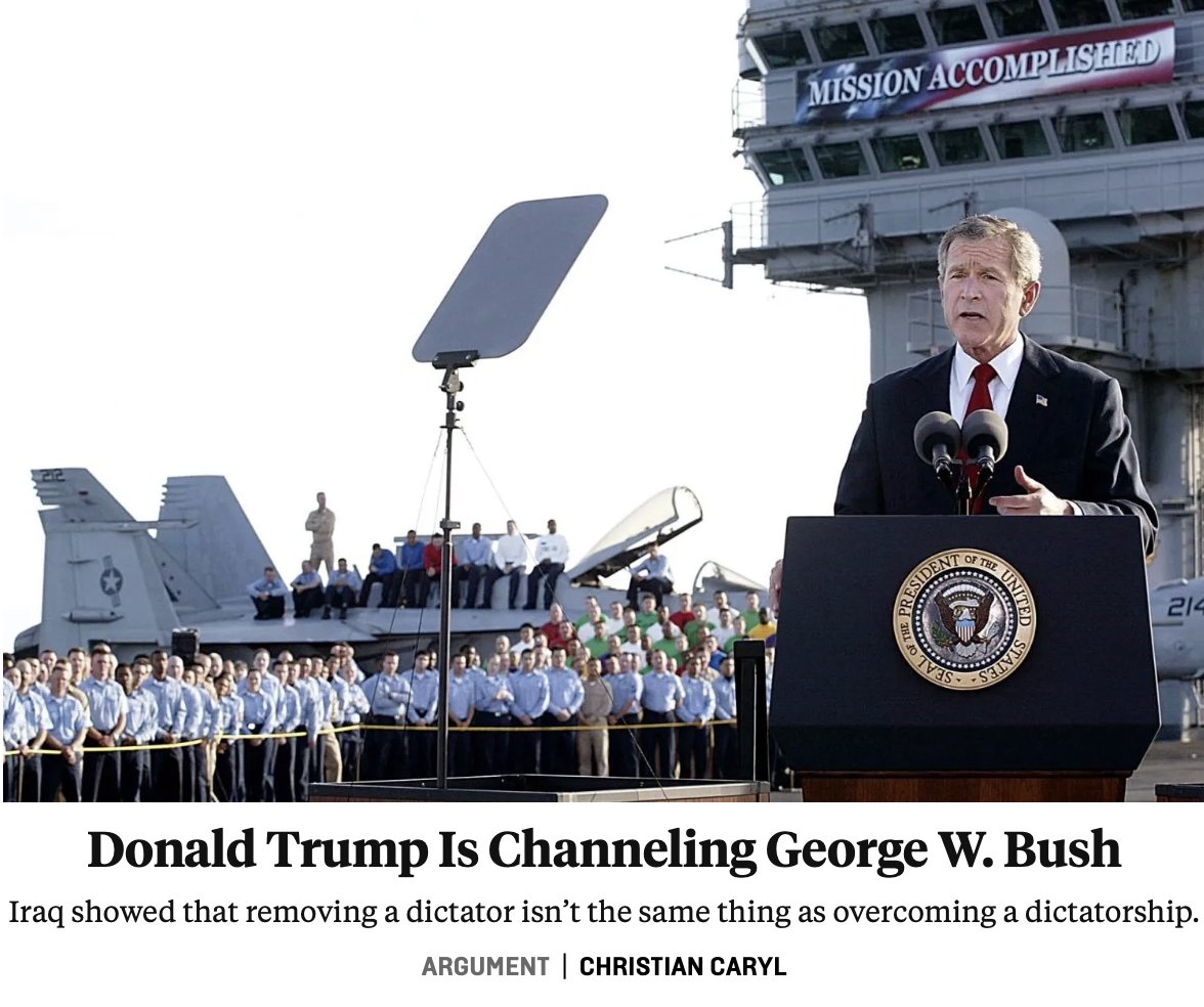 While George W. Bush defied the institutions of the rules-based order when he invaded Iraq, he never pretended that they didn’t matter. In fact, he went to great lengths to work within the multilateral framework that the United States had forged and championed for the second half