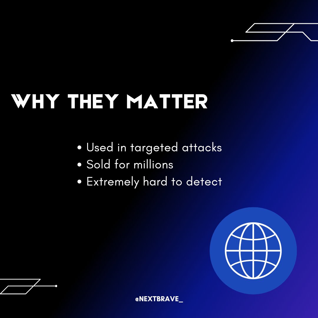nextbrave_'s tweet photo. A single unknown bug can be worth millions of dollars.
That’s the power of a 0-day vulnerability 👇
#ZeroDay #CyberSecurity #Exploits #Hacking #InfoSec #nextbrave #aws https://t.co/a5CF9GToq4