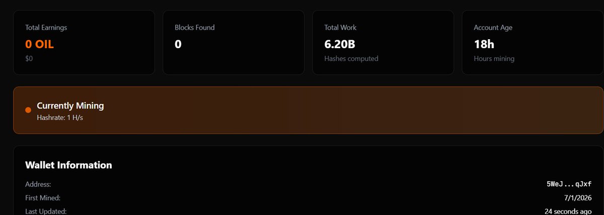 What's the error? I've been running this on my desktop for 18 hours and haven't received any rewards.