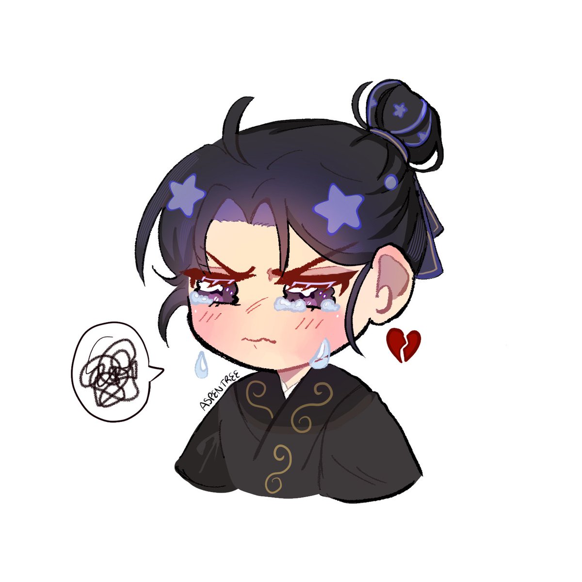 Mo Xi going two seconds without shixiong