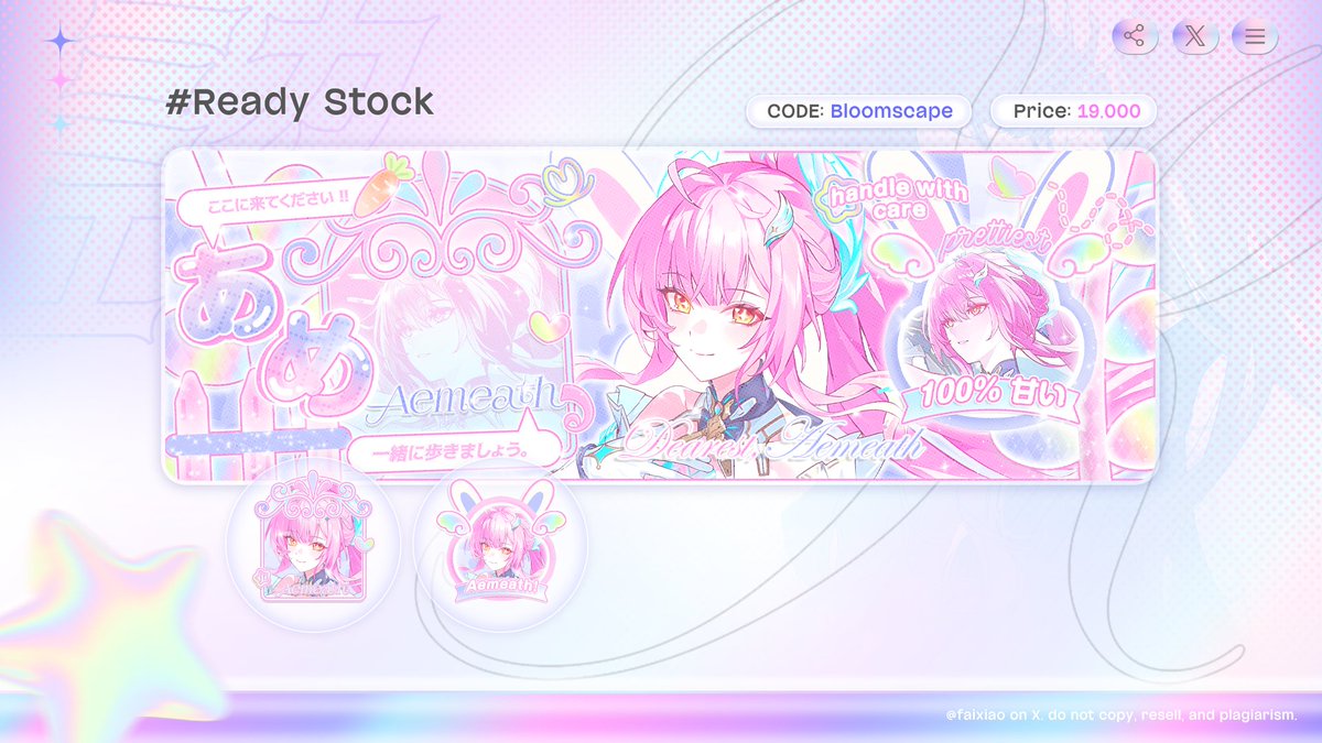 faixiao's tweet image. help rt? thanks &amp;lt;3

ada ready stock layout si cantik aemeath &amp;gt;_&amp;lt; bisa di-take langsung via DM yaah! untuk price dan nomor layout bisa dicek di alt atau pic

#zonaba #zonauang