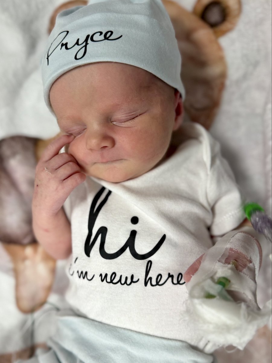 4JoshReed's tweet image. Introducing Pryce Gunnar Reed! 

After an unexpected week long stay at the NICU we were able to bring our little guy home. God bless the nurses at Sisters Hospital. ❤️