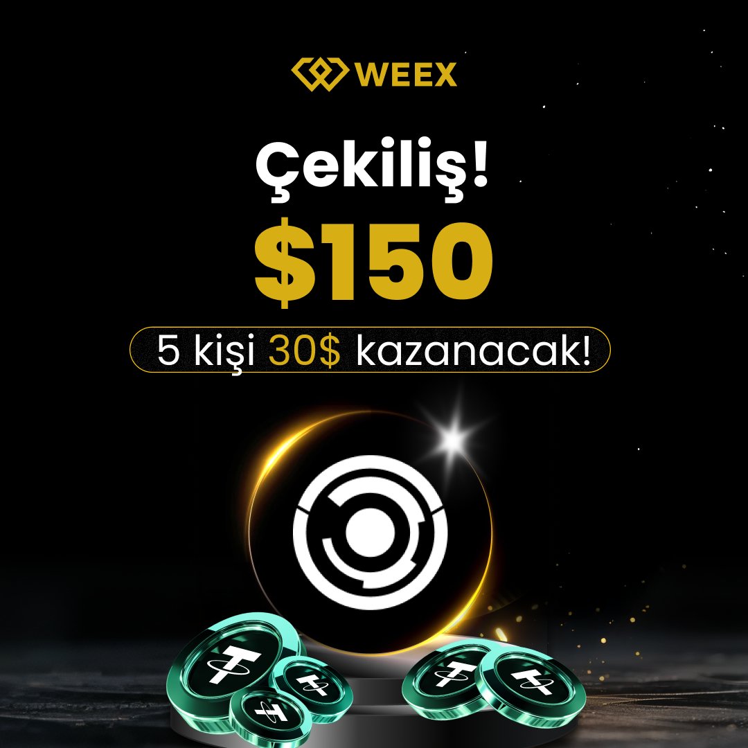 🎉 $BREV 150$ Ödül Etkinliği Başladı! 🎉
<a href="/brevis_zk/">Brevis</a> sahnede, peki altyapısını gerçekten anlayan kim? 👀
🎁 Toplam 150 USDT / 5 Kazanan

Katılım Şartları:
1️⃣ <a href="/WEEX_Turkiye/">WEEX Global Türkiye 🇹🇷</a> ve <a href="/brevis_zk/">Brevis</a> hesaplarını takip et
2️⃣ Bu gönderiyi beğen &amp; RT ve 2 arkadaşını etiketle
3️⃣ Soruyu cevapla: