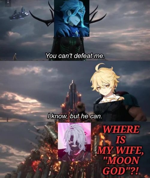 What I Wish Would Happen:

©️ u/SirLanceOlaf

#Genshinlmpact #Genshin #GenshinMemes