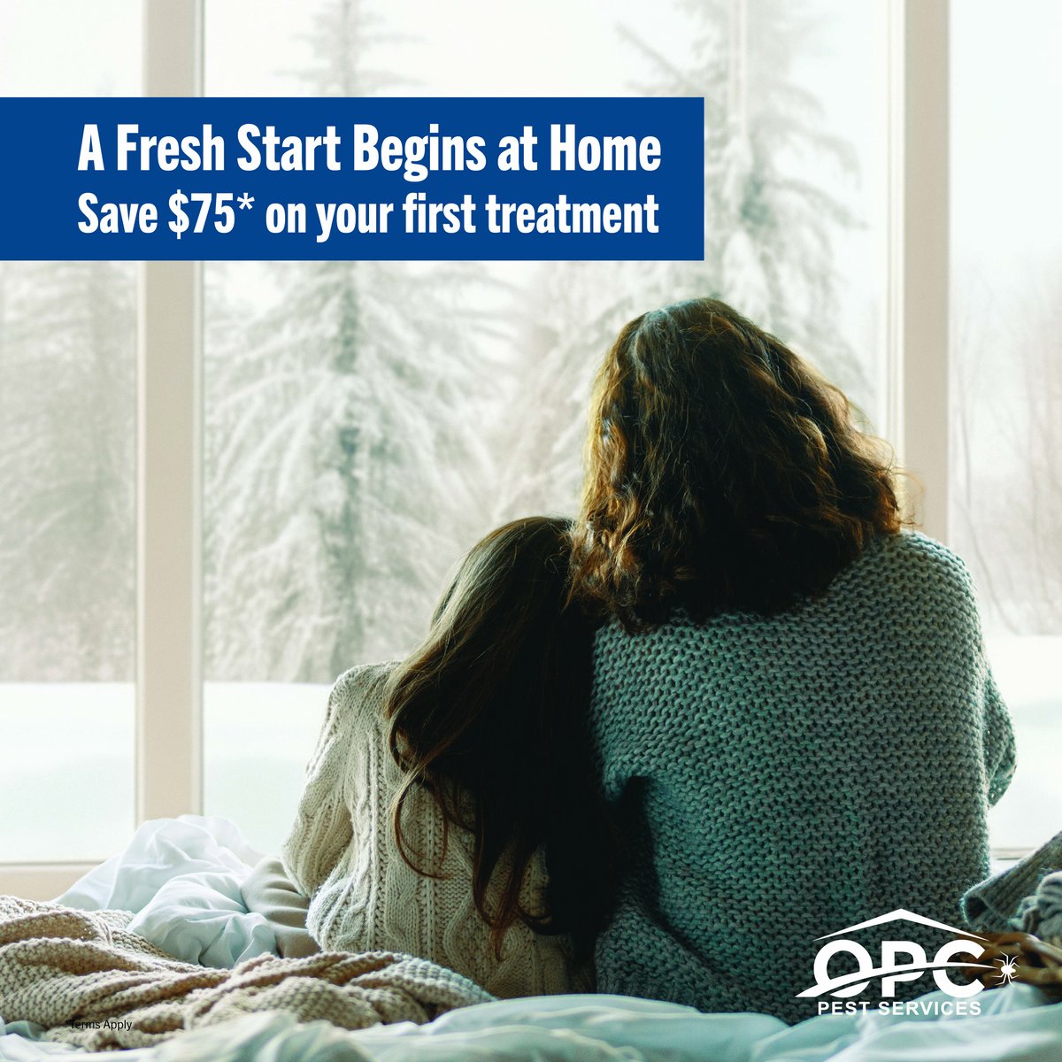 A pest-free home is the perfect way to start the new year. From ants to rodents and everything in between, our year-round pest control keeps your home bug-free and your family protected. Book your first treatment today and save $75*: *Terms Apply bit.ly/42lJQqY