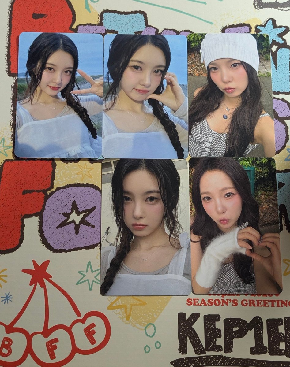 可愛いの届いた
日記とかカレンダーに載ってる写真全部かわいかった