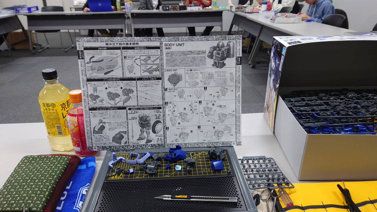 本日の定例会の様子です
作業みんなで進めました！