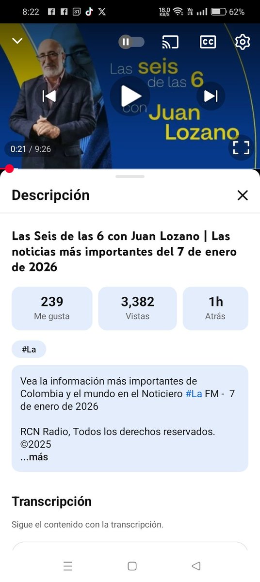 Un noticiero valioso como la Fm que dirige Juan Lozano registra estás cifras en cubrimiento y Focus Noticias que dirige Florencio Sánchez registra estás cifras.
Qué bueno ver a un grande del periodismo como Florencio Sánchez de director de un gran medio Nacional o internacional.