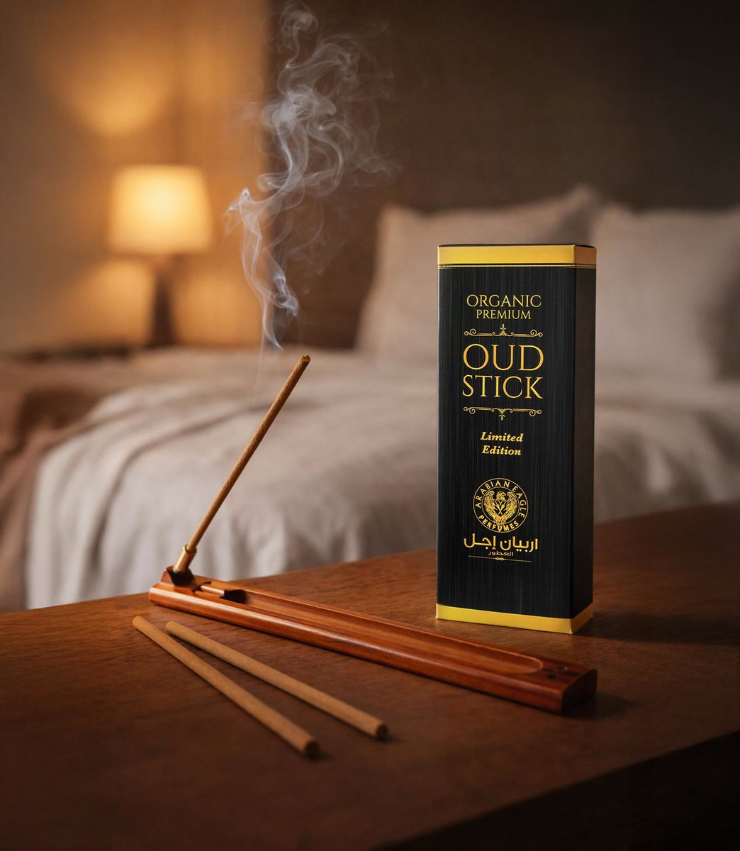 Arabian Eagle's Bukhoor Sticks: Premium oud and divine relaxation. 

بخور أرابيان إيغل أورغانيك بريميوم ليمتد إيديشن... يُحبهُ العربُ كثيراً

#arabianeagle #fragrance #incensestick #oud #aroma #uae