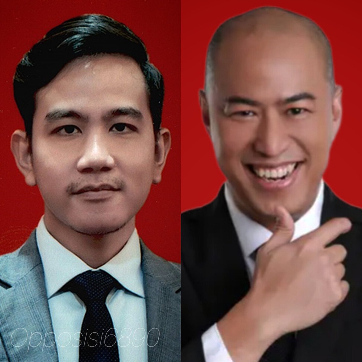 Opposisi6890's tweet image. Wakil presiden         dan       Rakyat

: Gw mau polling :

Mana lebih manfaat dan mumpuni

❤  👉 Wapres, dik @gibran_tweet

🔁   👉 Rakyat, Bro @pandji

Gak usah baperan, hanya sekedar polling.