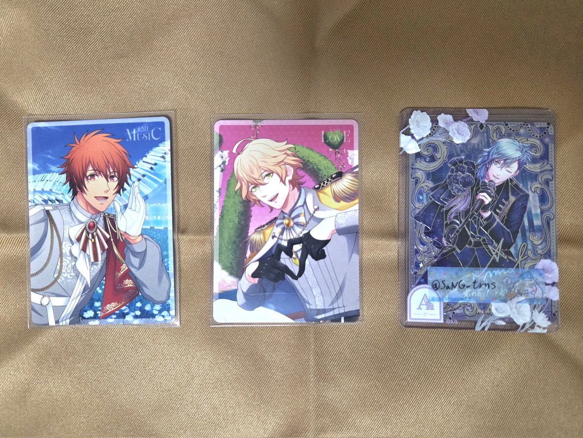 交換】うたプリ 15th Anniversary CD 特典 メッセージカード メセカ