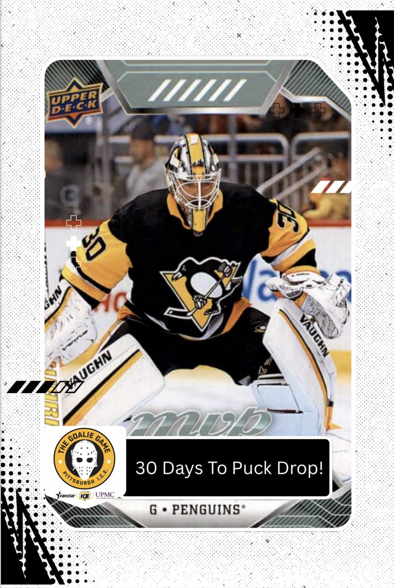 IcePittsburgh's tweet image. We are just under a month — 30 days — from dropping the puck on our 2nd annual Goalie Game!

Transtar | @UPMC 

Details: bit.ly/3YpUb2w