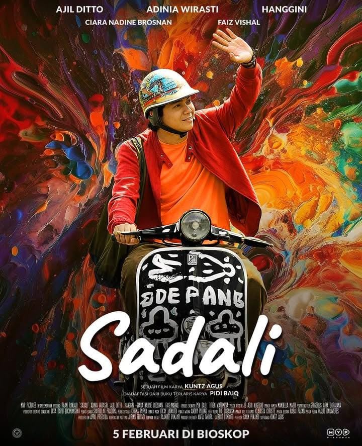 dimomuid's tweet photo. Official Poster Film Sadali 

Merupakan film lanjutan sebelumnya Film Hidup Ini Terlalu Banyak Kamu (2024)

5 Februari 2026 di Bioskop Indonesia

#SadaliFilm #HidupIniTerlaluBanyakKamu #MvpPictures #DikitDikitNonton https://t.co/umoDx0cYzt