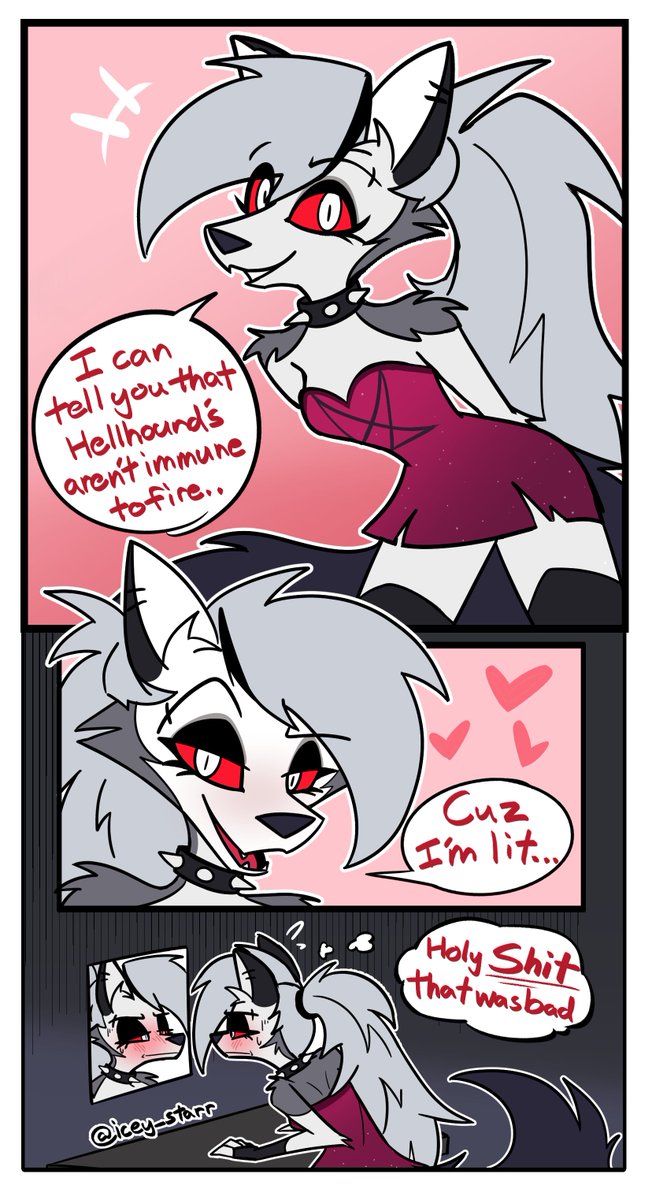 icey_Starr's tweet image. Practice makes pain🖤

#loona #HelluvaBossFanart #HelluvaBossLoona