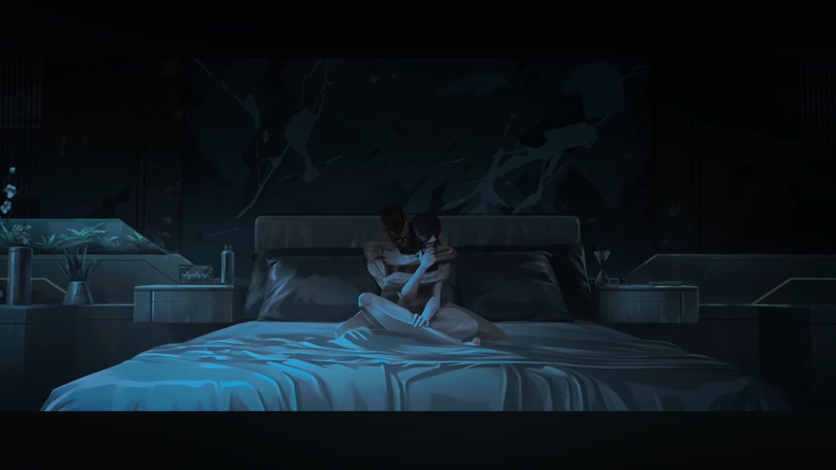 左はアルファ世界のものだけど、ベッドを装飾するクッションではなく、確かに寝具として使用されている。