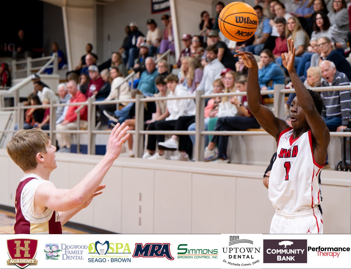 msscoreboard's tweet photo. Sophomore Caeden Harvey scores 18 points to lead the MRA boys to 70-46 victory over Hartfield Academy in a MAIS Class 4A non-district game at MRA

Photos by Brad Bridges

@HartfieldHawks  @HartfieldHoops @MRAAthletics https://t.co/HEDuXvaP1p