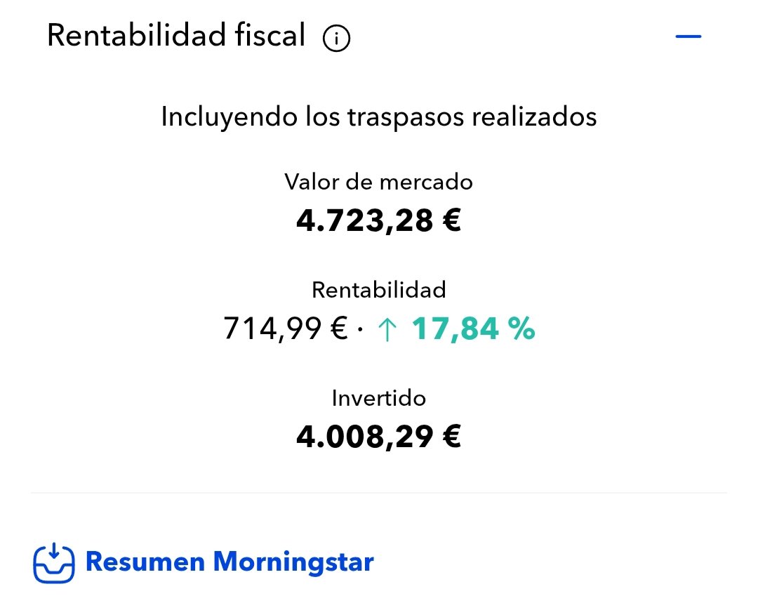 MiCarteraReal's tweet image. La constancia importa más que la rentabilidad.
Un año aportando mensualmente