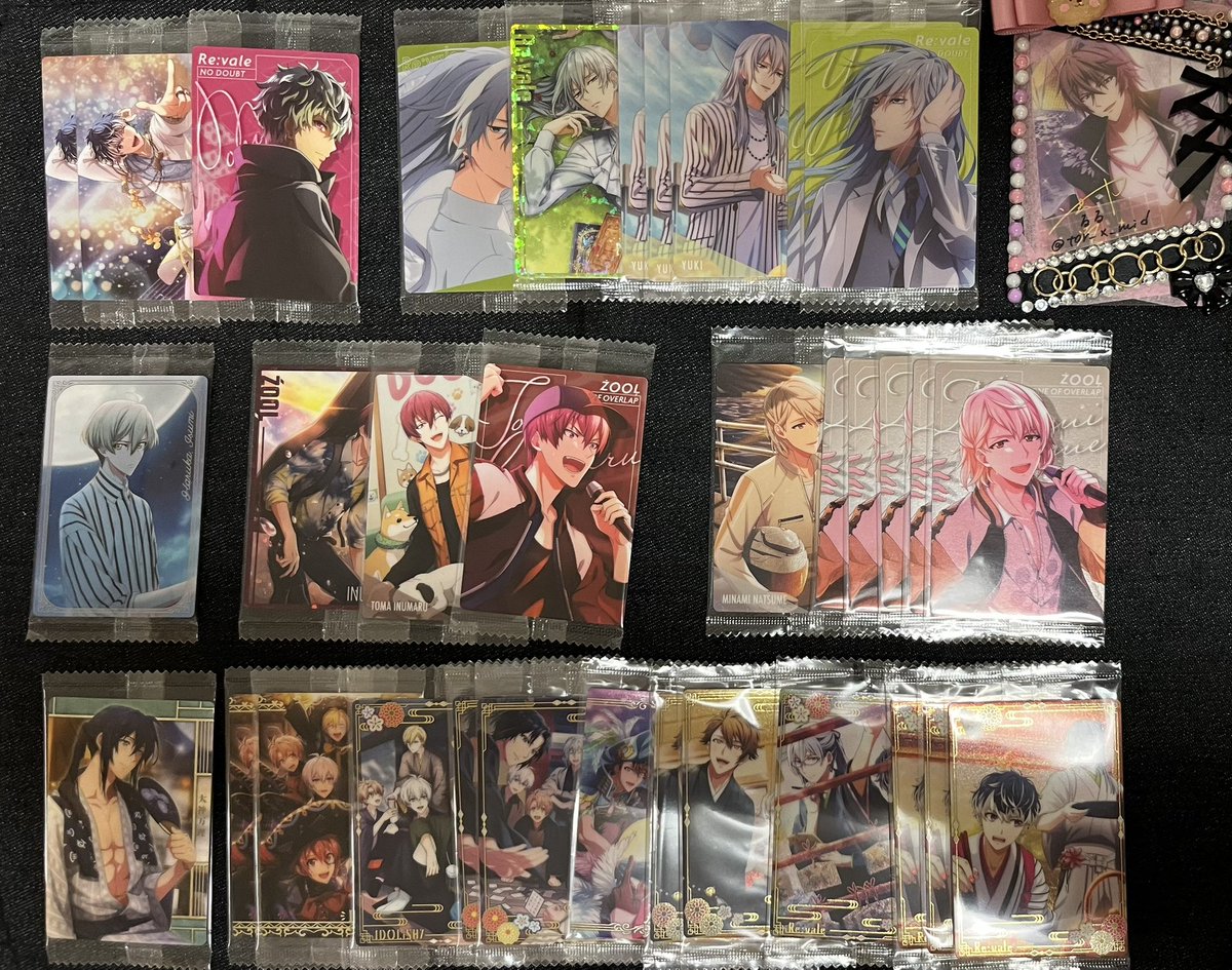 tor_x_mid's tweet image. 【交換】アイナナ アイドリッシュセブン ウエハース 

【譲】一織 三月 環 ナギ 陸 楽 天 龍之介 百 千 悠 トウマ 万理 IDOLiSH7 TRIGGER Re:vale

【求】虎於　今弾.PG &amp;gt; アイドルの日常 &amp;gt; 過去弾

郵送(19日以降発送となります)
お気軽にお声掛けください…！