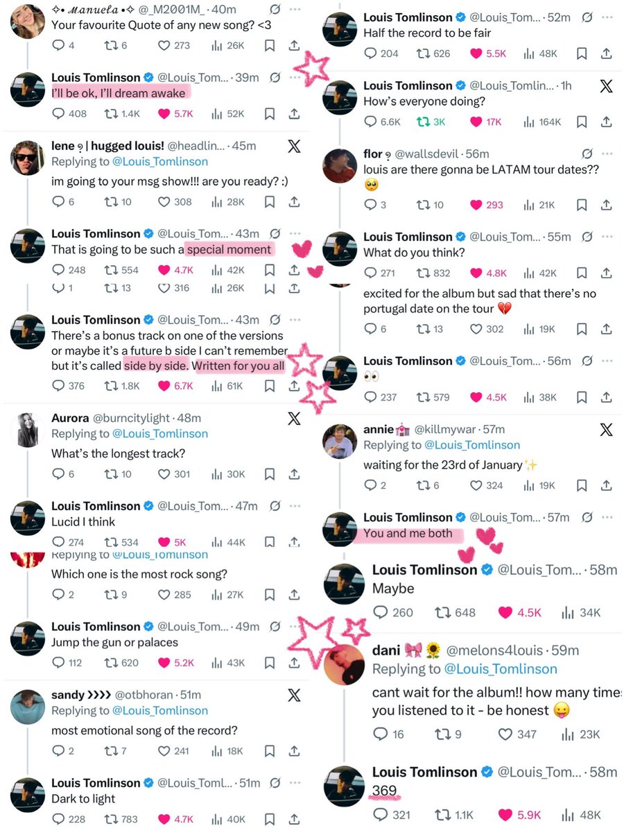 t91loupics's tweet image. first louis’ reply spree 2026! we are so back ⭐️