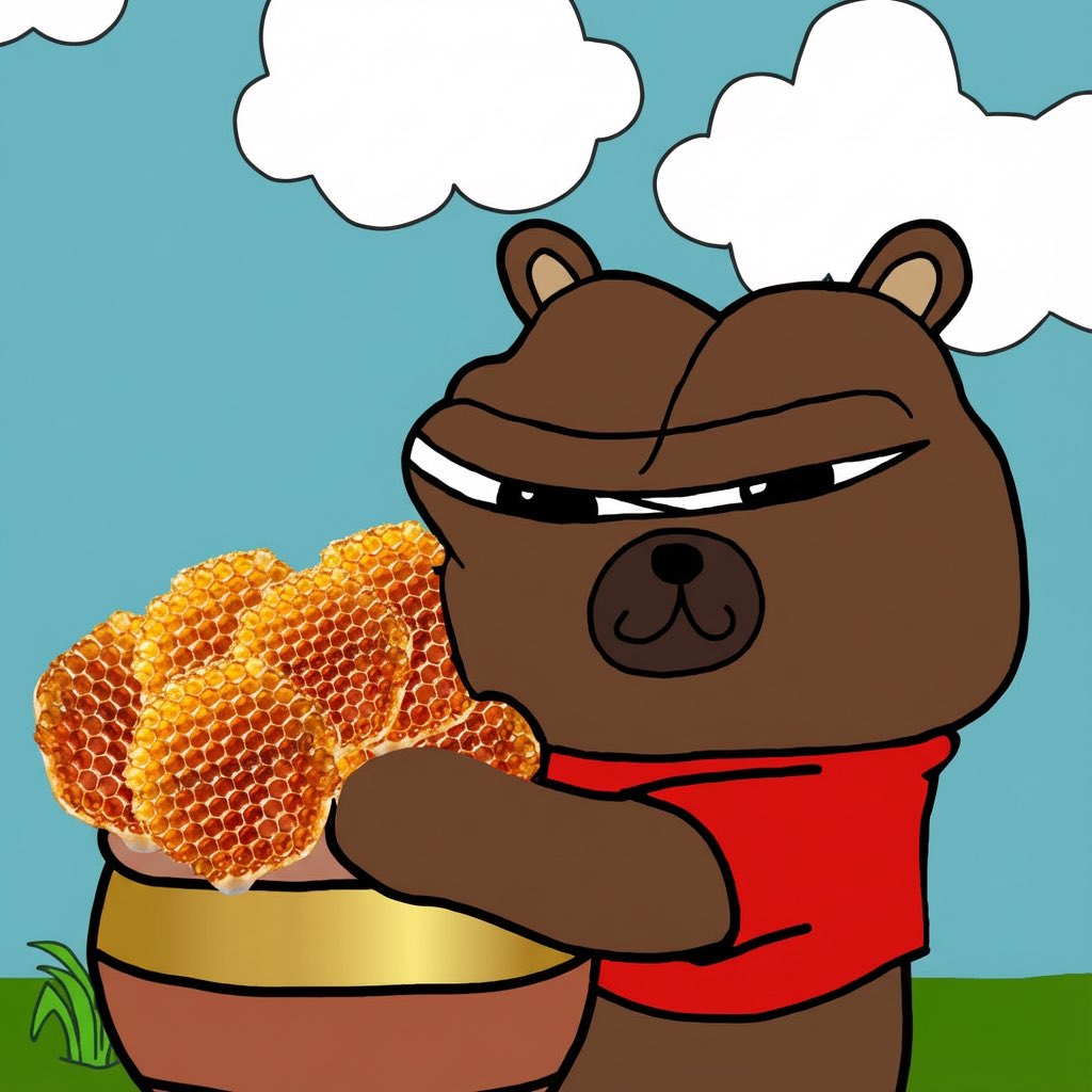 bobocoineth's tweet image. Get Honey. $BOBO 🐻
