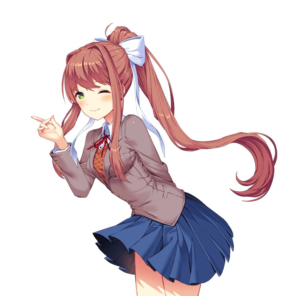 FailedTable's tweet image. When the writing is so rough you gotta pull out the Monika writing tip of the day