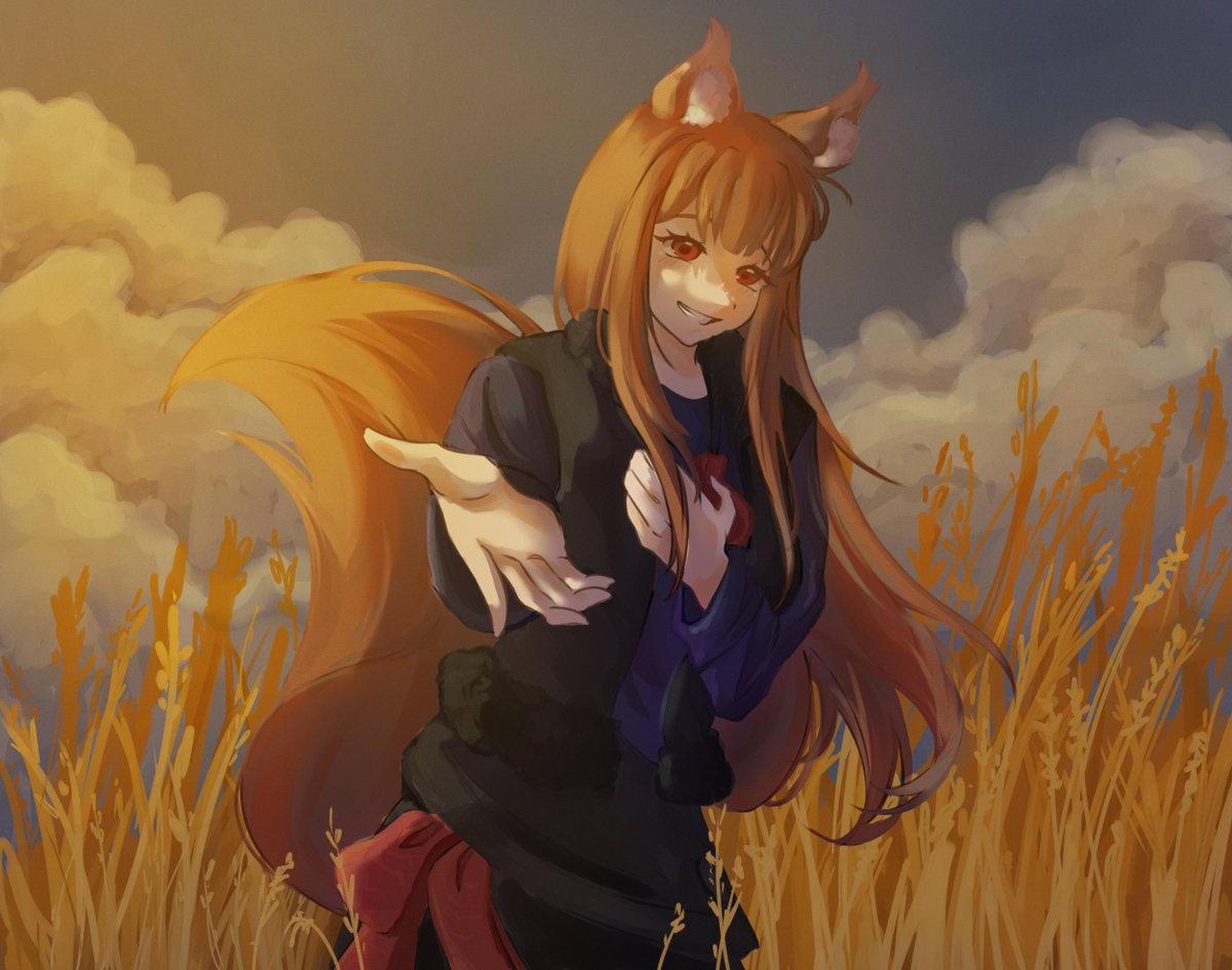 Fii1shy's tweet image. holo
#holo #spiceandwolf