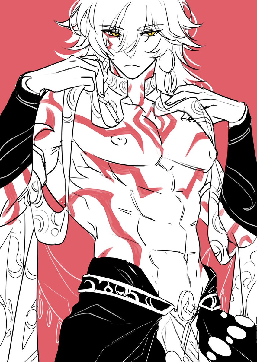 merlinmerlin178's tweet image. #phaidei 
☀️🍷

「......不都是男人的身體，有什麼好看？」