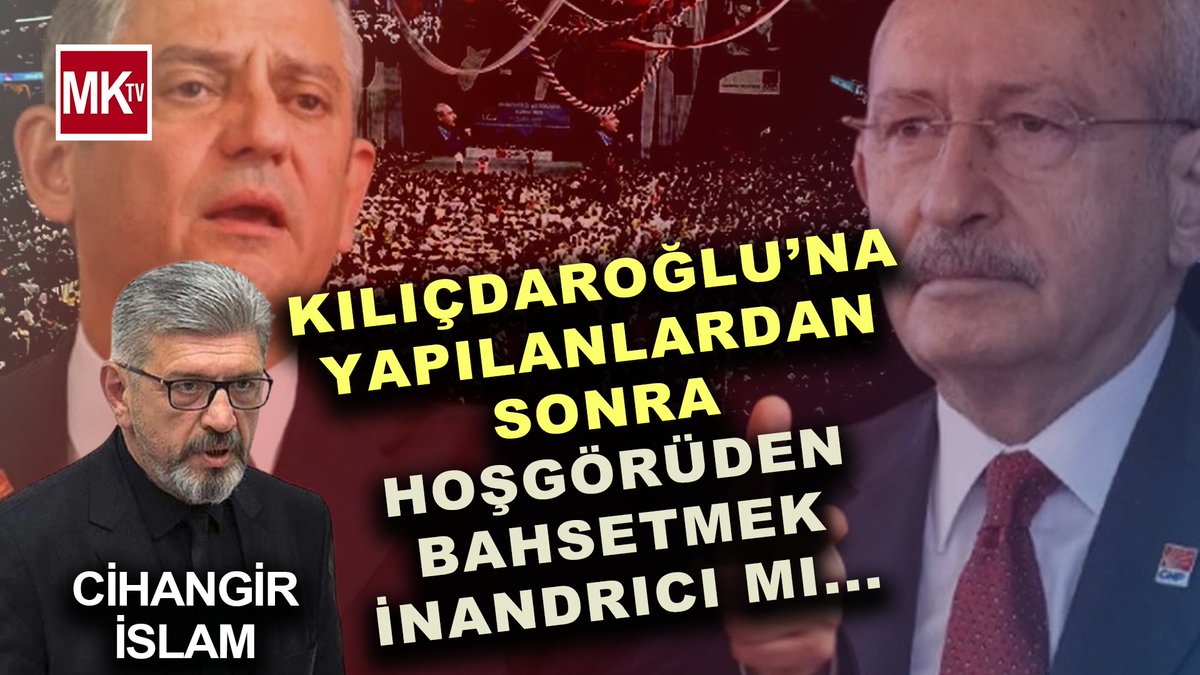 mkhabertv's tweet photo. ÖZGÜR ÖZEL'İN HOŞGÖRÜ ÇAĞRISINA CİHANGİR İSLAM'DAN KILIÇDAROĞLU TEPKİSİ!

https://t.co/Q5Kmh2BiL2

@cihangirislam 
@gizemfidanhaber ile #AkilAdamlar 
#kılıçdaroğlu #özgürözel #mktv #canlıyayın #canlı #cihangirislam #gizemfidan #sondakika